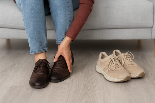 7 signalen dat je schoenen jouw lichaam pijn doen (zonder dat je het merkt)