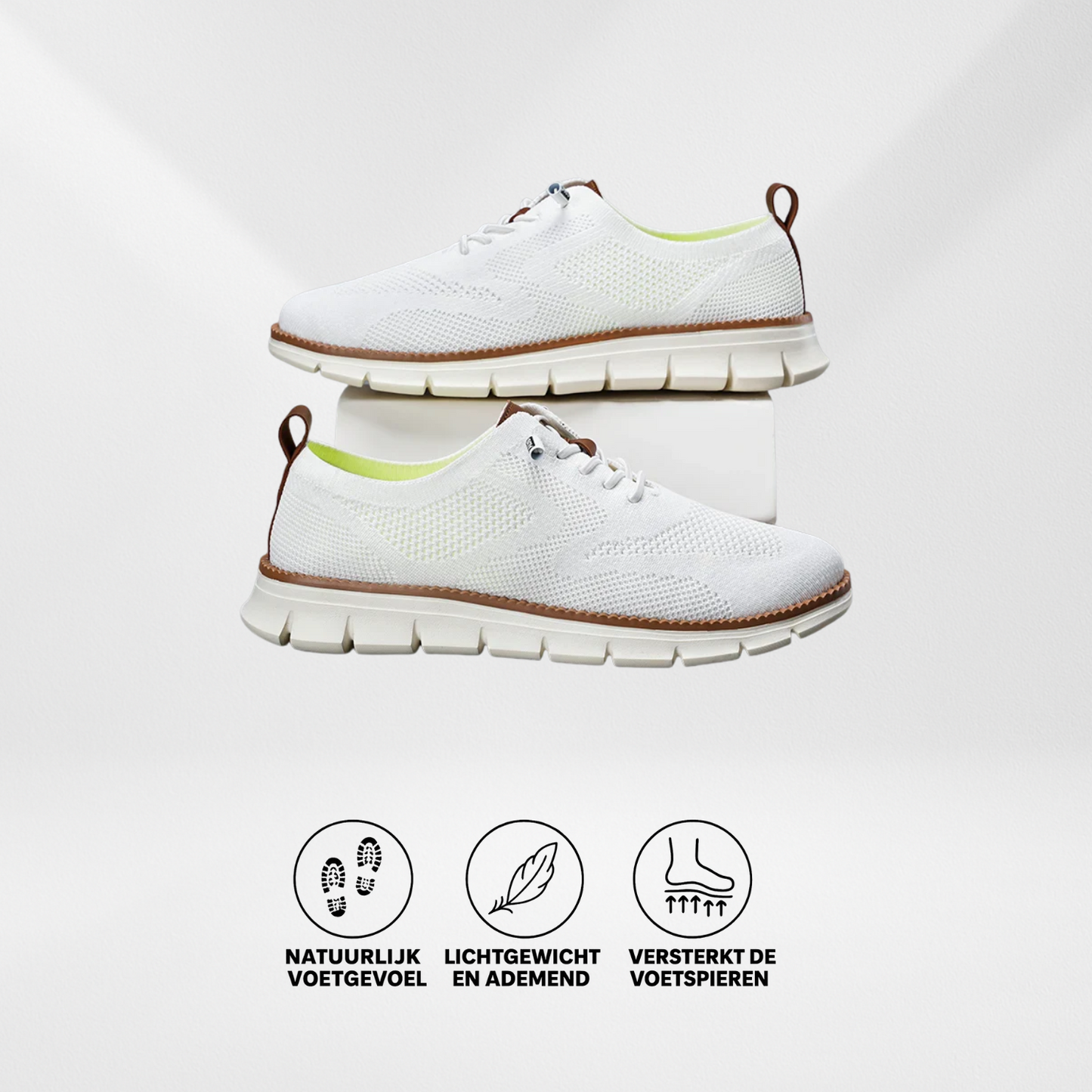 DailyAir Lichtgewicht Ademend Herenschoenen – Dagelijks comfort met Antislipzool en Kleuraccenten