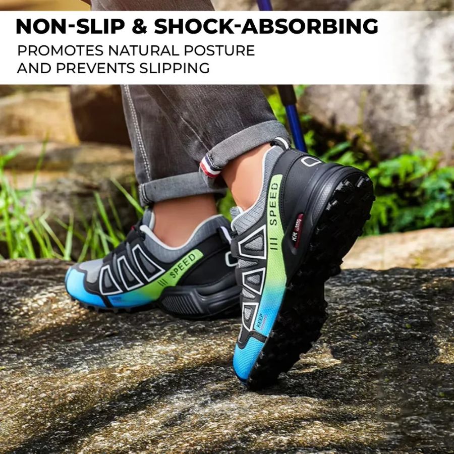 TrailFlex - Orthopedische Wandelschoenen voor Walking & Hiking, Ademend & Lichtgewicht Comfort