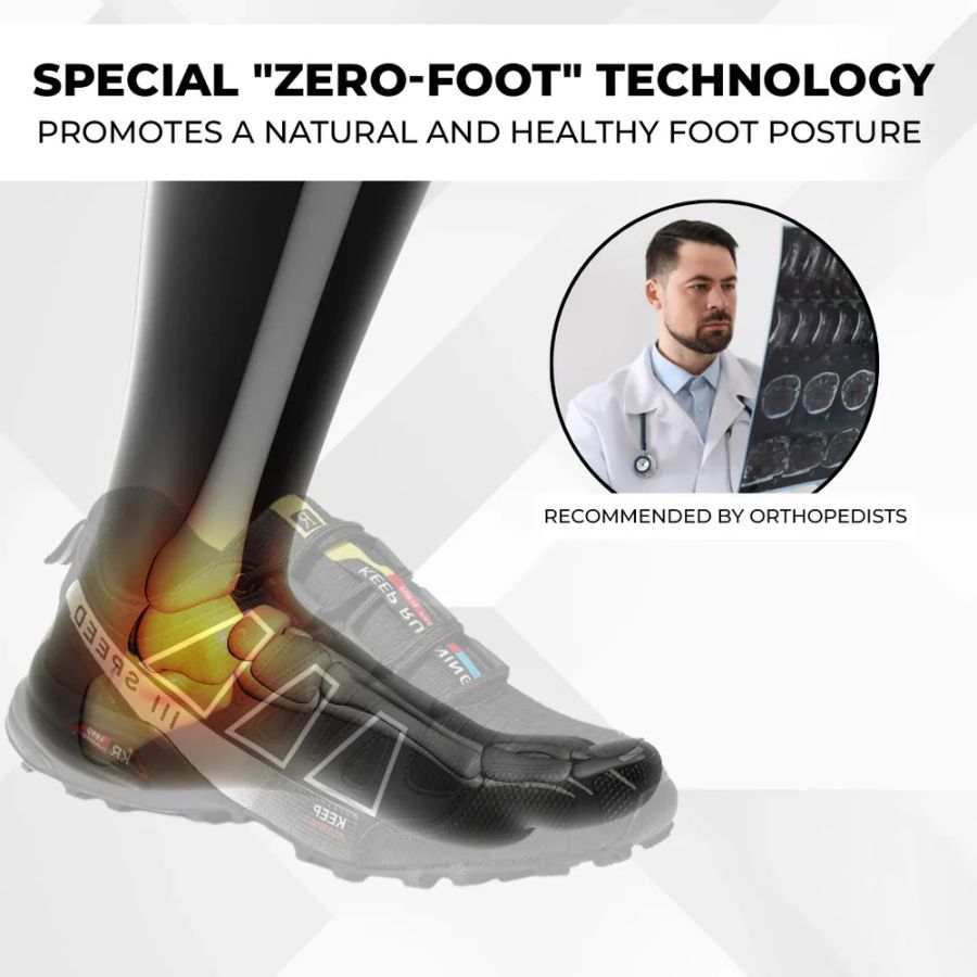 TrailFlex - Orthopedische Wandelschoenen voor Walking & Hiking, Ademend & Lichtgewicht Comfort