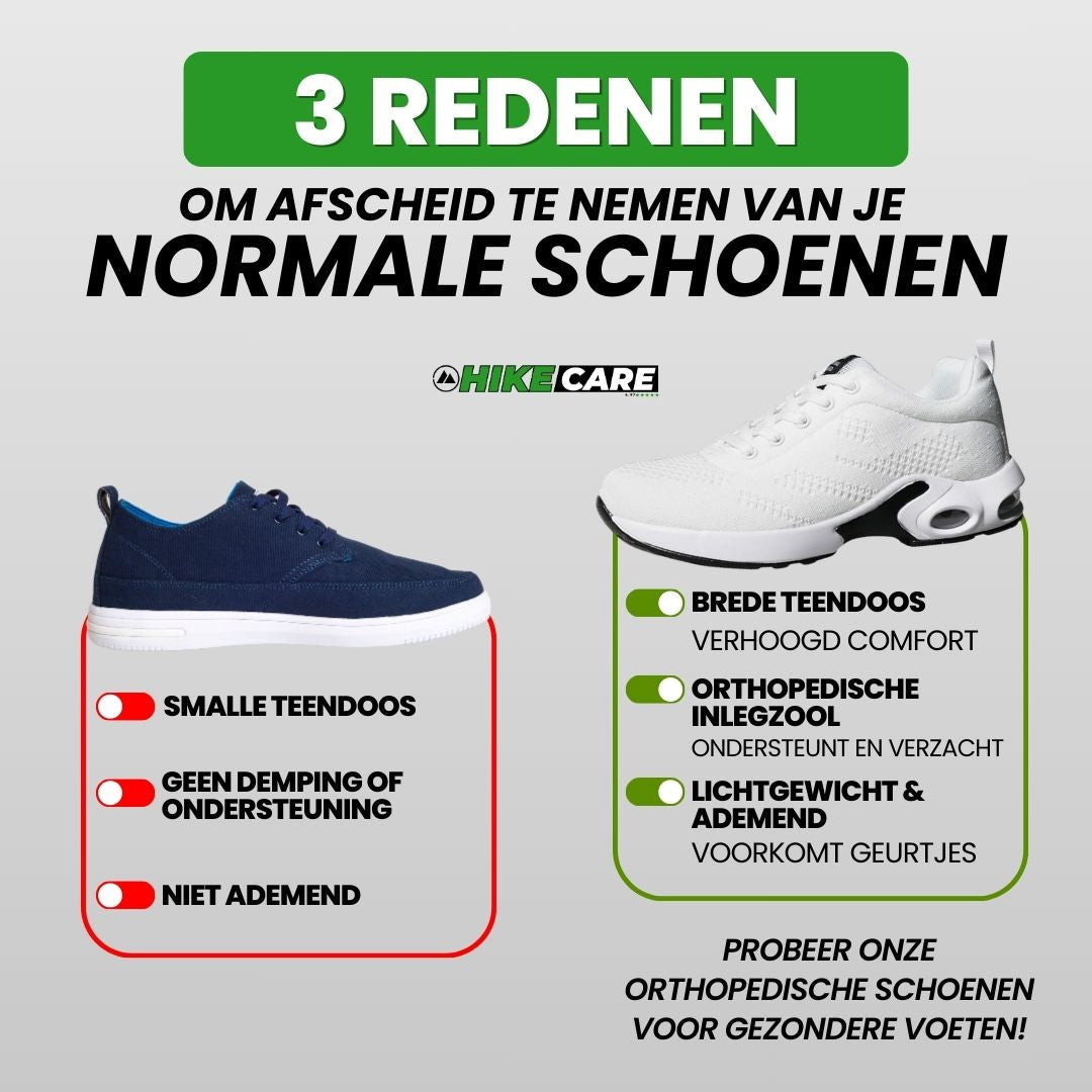 ORTHOCARE Ergonomische pijnverlichtende schoenen