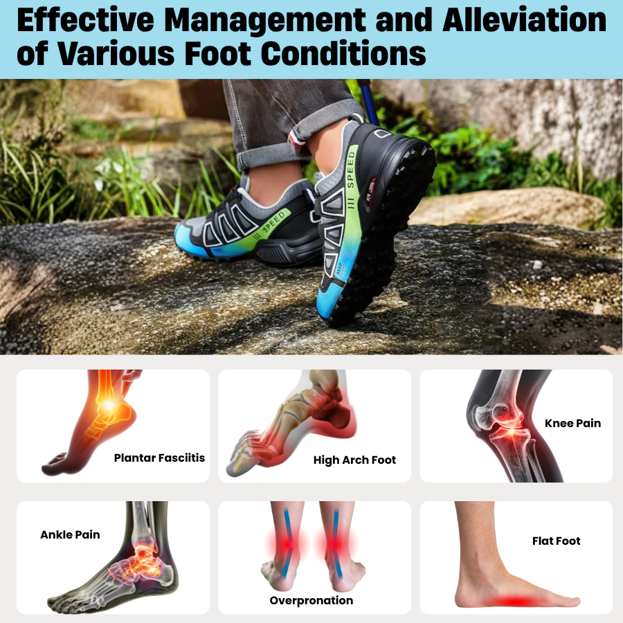AirTrek - Orthopedische Wandelschoenen voor Hiking & Outdoor, Ademend & Lichtgewicht Comfort