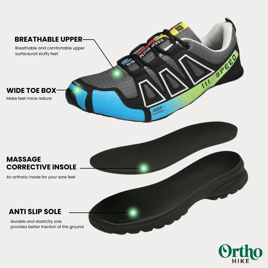 AirTrek - Orthopedische Wandelschoenen voor Hiking & Outdoor, Ademend & Lichtgewicht Comfort