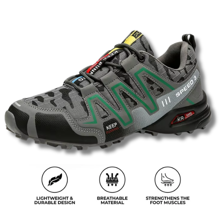 TrailFlex - Orthopedische Wandelschoenen voor Walking & Hiking, Ademend & Lichtgewicht Comfort