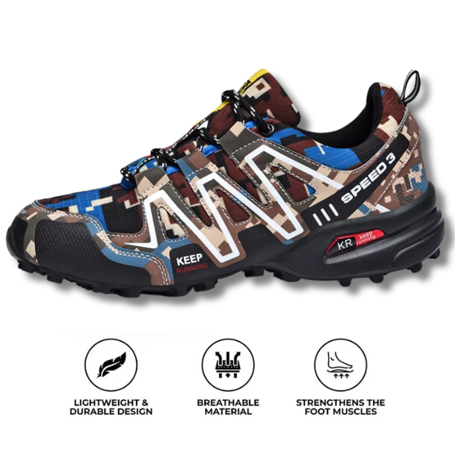 TrailFlex - Orthopedische Wandelschoenen voor Walking & Hiking, Ademend & Lichtgewicht Comfort