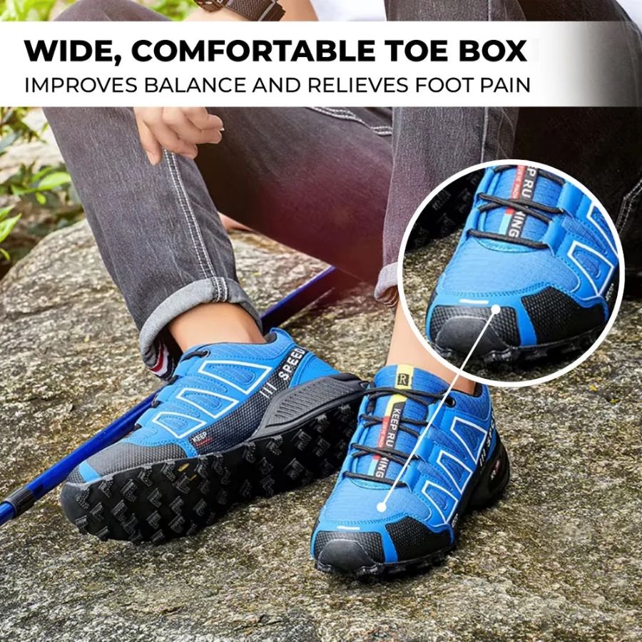 TrailFlex - Orthopedische Wandelschoenen voor Walking & Hiking, Ademend & Lichtgewicht Comfort