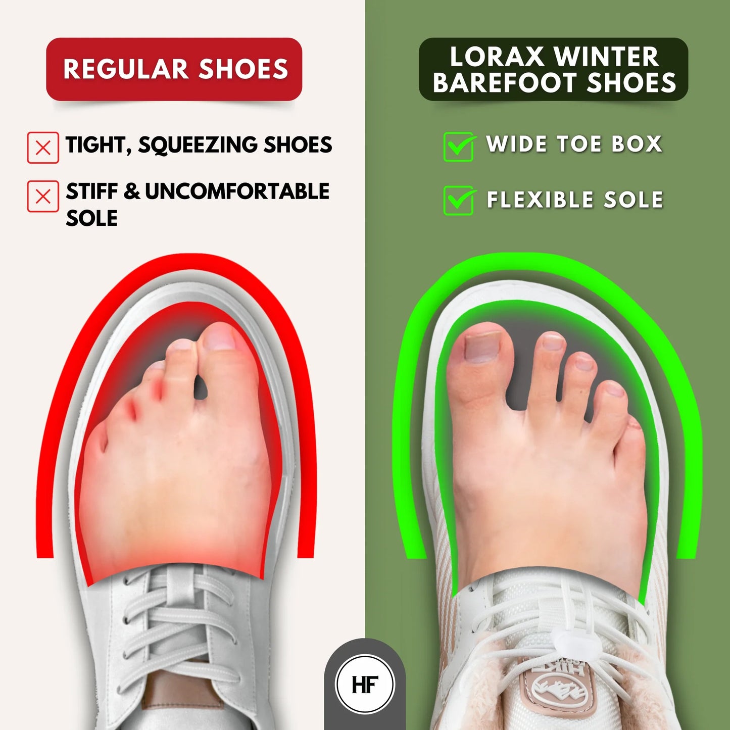 Lorax winter – ergonomische & ondersteunende winter barefoot schoenen (Unisex)