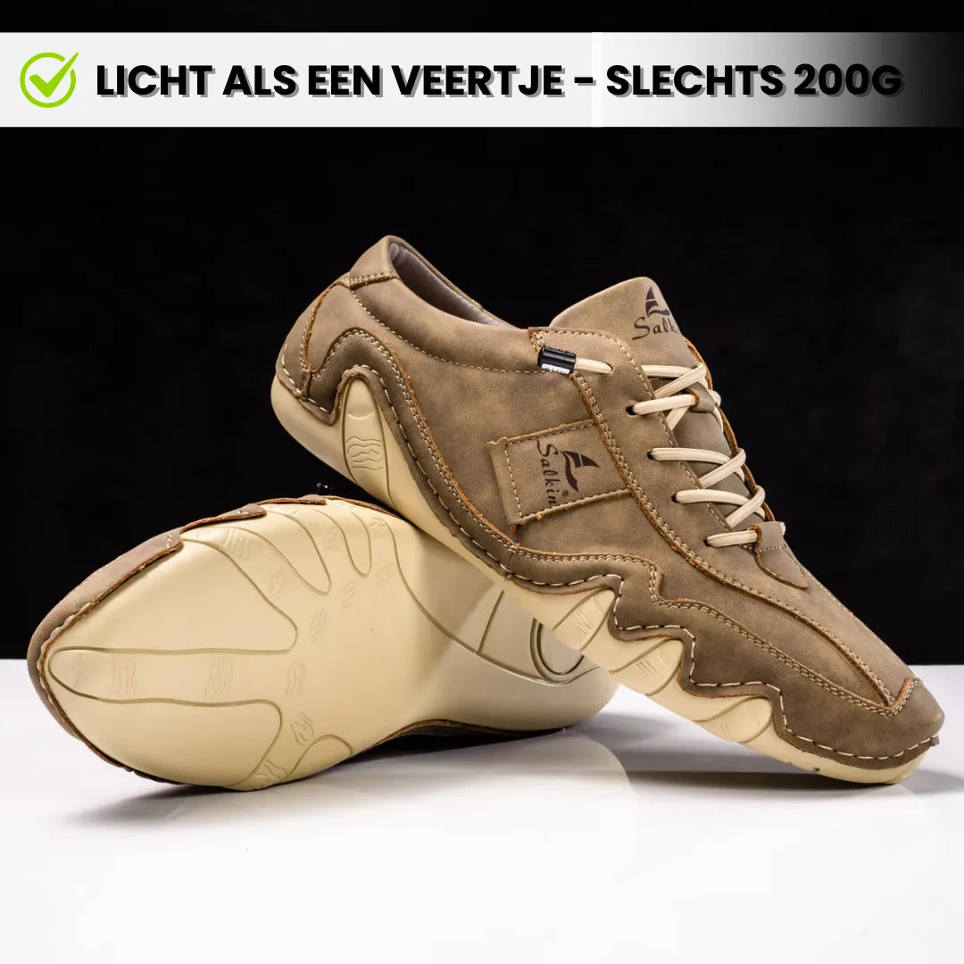 ALPACA barefoot schoenen laag model - leren, waterdicht, ademend en ergonomisch