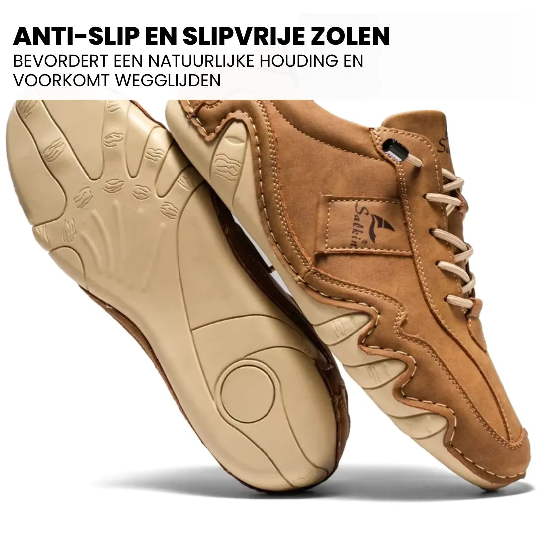 ALPACA barefoot schoenen laag model - leren, waterdicht, ademend en ergonomisch