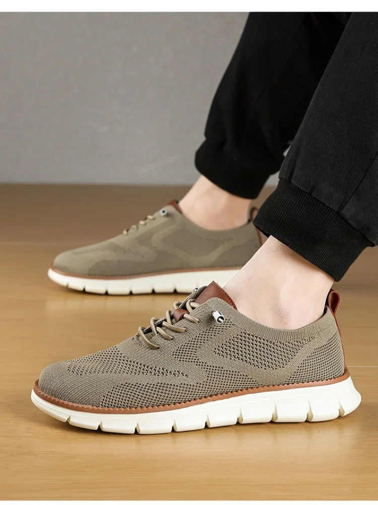 DailyAir Lichtgewicht Ademend Herenschoenen – Dagelijks comfort met Antislipzool en Kleuraccenten