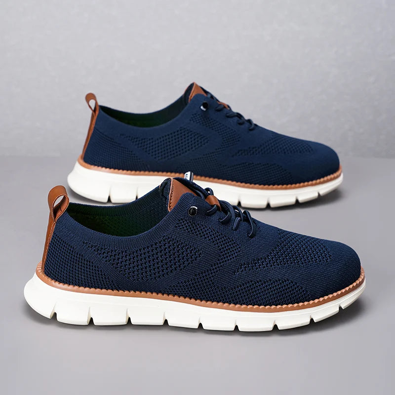 DailyAir Lichtgewicht Ademend Herenschoenen – Dagelijks comfort met Antislipzool en Kleuraccenten