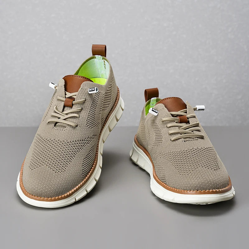 DailyAir Lichtgewicht Ademend Herenschoenen – Dagelijks comfort met Antislipzool en Kleuraccenten
