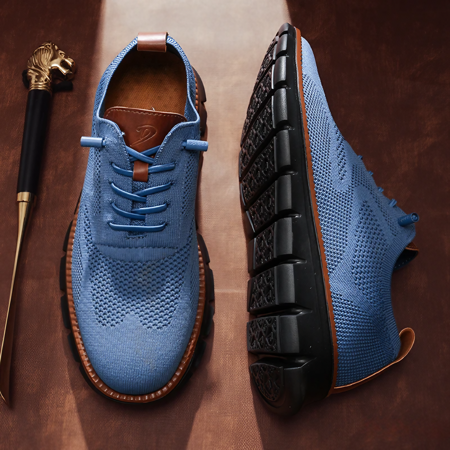 DailyAir Lichtgewicht Ademend Herenschoenen – Dagelijks comfort met Antislipzool en Kleuraccenten