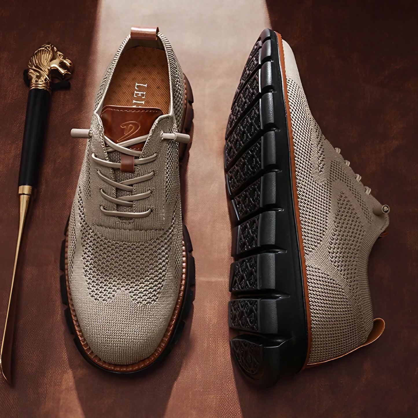 DailyAir Lichtgewicht Ademend Herenschoenen – Dagelijks comfort met Antislipzool en Kleuraccenten