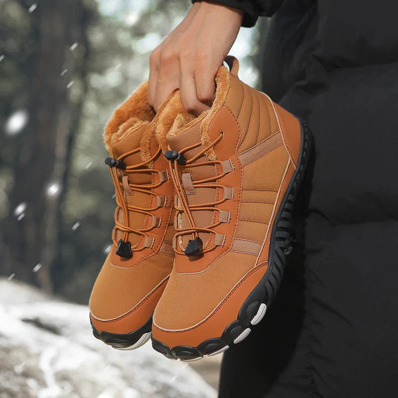 X-Forest | Hoge Barefoot Laarzen | Warm, Waterafstotend & Comfortabel