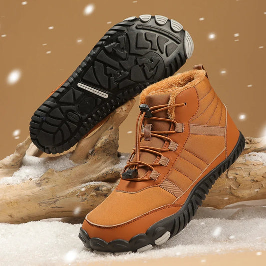 X-Forest | Hoge Barefoot Laarzen | Warm, Waterafstotend & Comfortabel