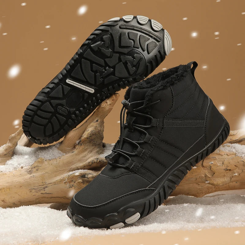 X-Forest | Hoge Barefoot Laarzen | Warm, Waterafstotend & Comfortabel