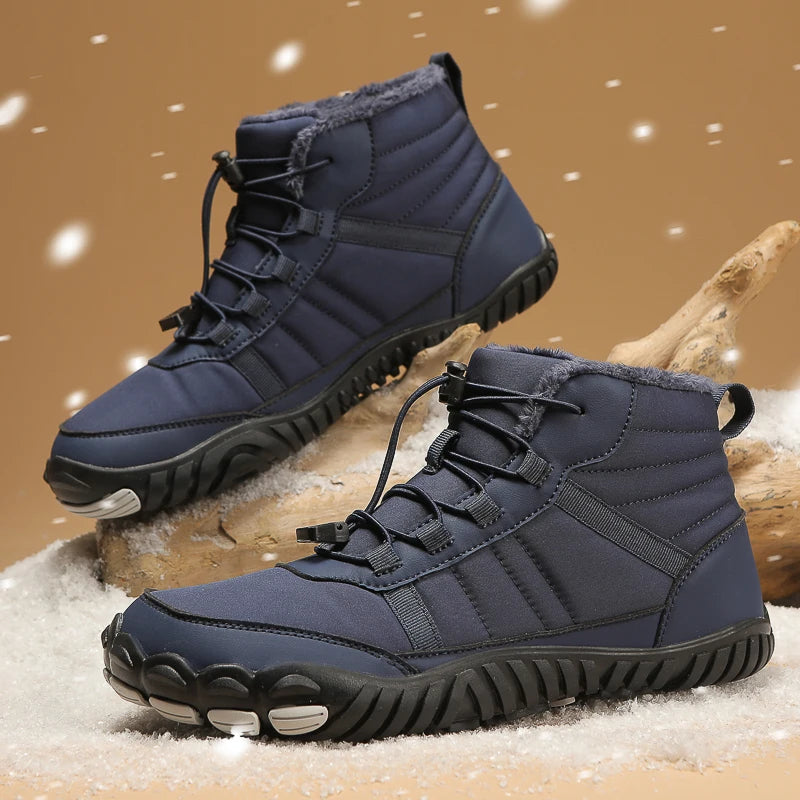 X-Forest | Hoge Barefoot Laarzen | Warm, Waterafstotend & Comfortabel