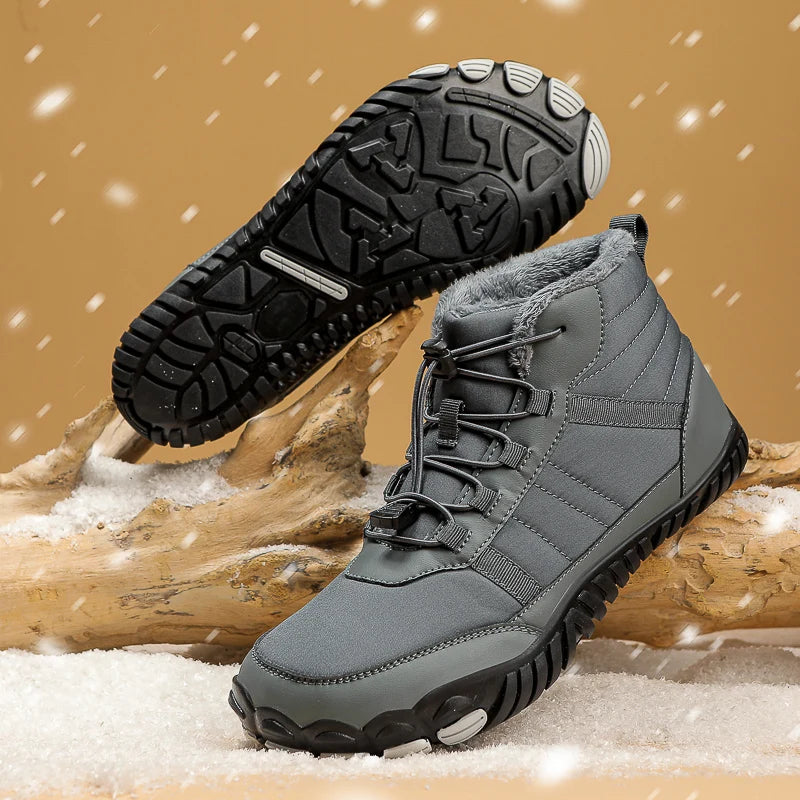 X-Forest | Hoge Barefoot Laarzen | Warm, Waterafstotend & Comfortabel