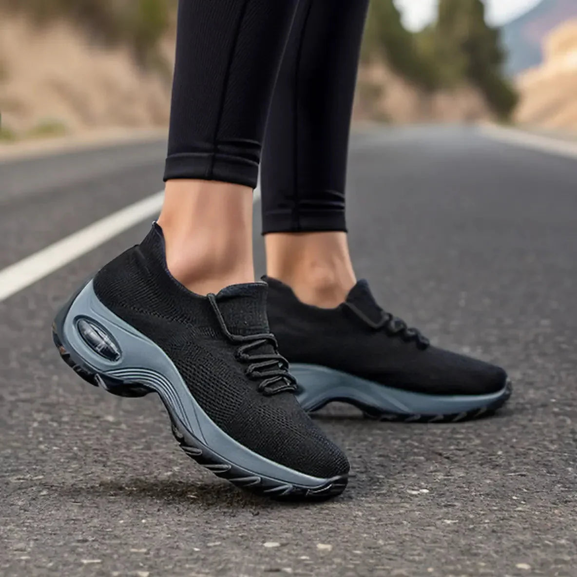 EasyWalk Air – Orthopedische Sneakers met Demping & Ademend Design
