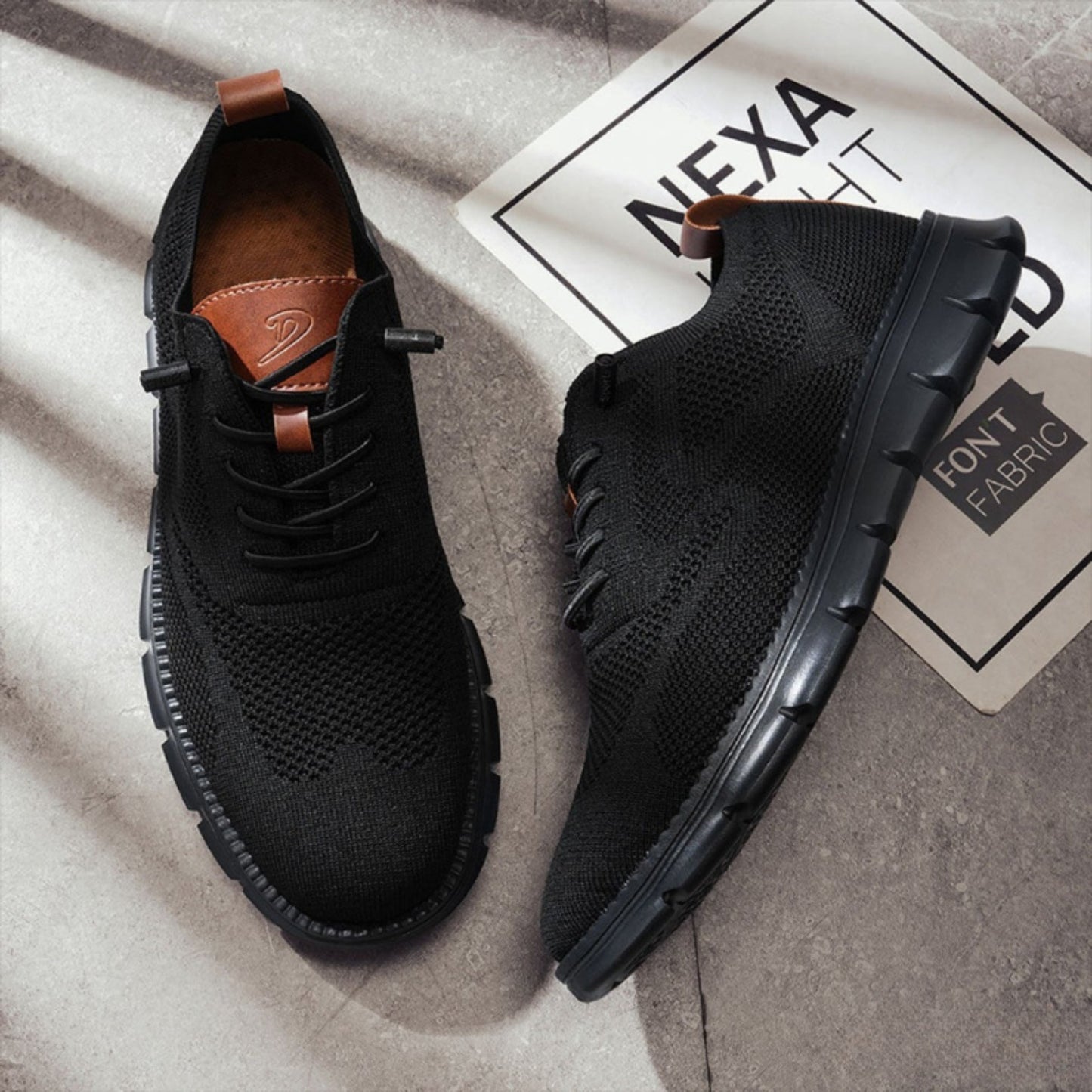 DailyAir Lichtgewicht Ademend Herenschoenen – Dagelijks comfort met Antislipzool en Kleuraccenten