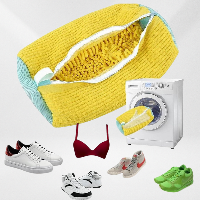 SchoenWash - Reinig en bescherm uw schoenen in de wasmachine