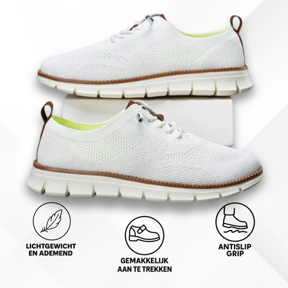 DailyAir Lichtgewicht Ademend Herenschoenen – Dagelijks comfort met Antislipzool en Kleuraccenten