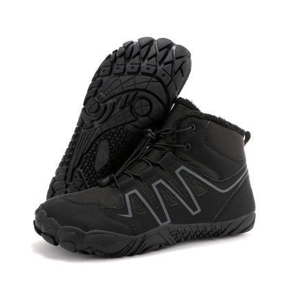 SafariTrek | Hoge Barefoot Laarzen | Warm, Waterafstotend & Comfortabel