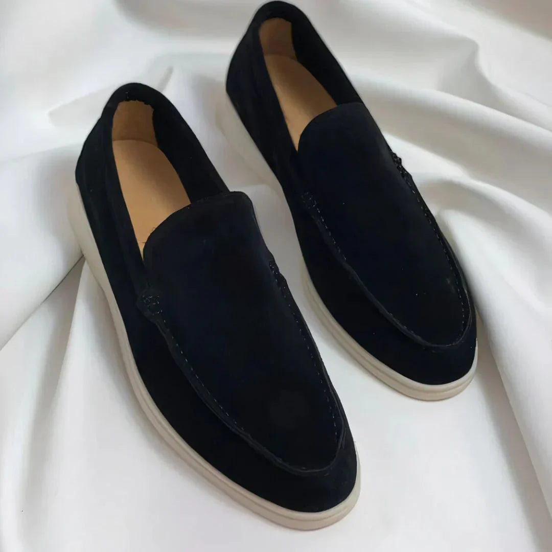 Monaco | Suède Loafers met Zachte Zool | Comfortabel & Stijlvol Ontwerp