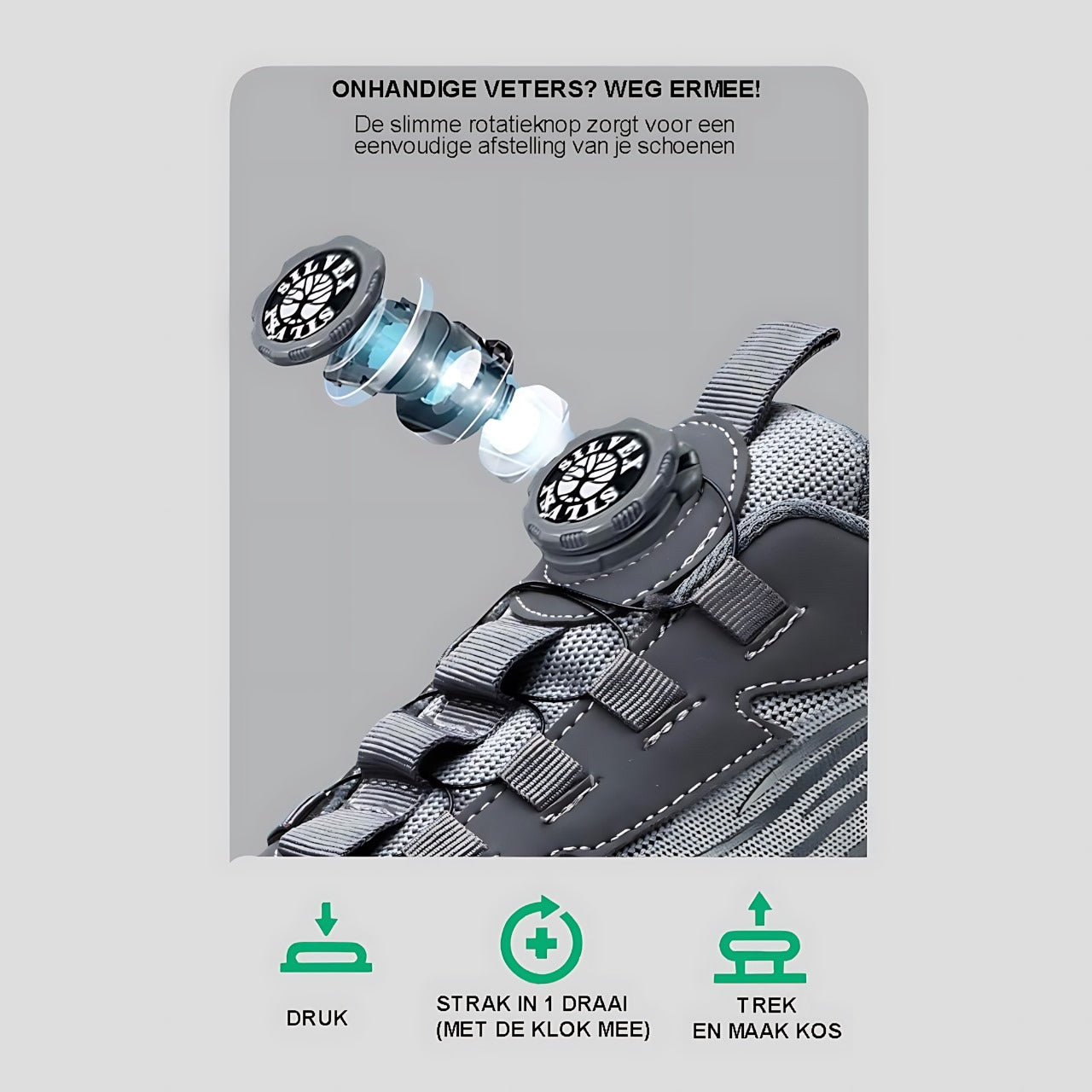 PROLOCK Orthopedische veiligheid en Beschermschoenen Met een Draaisluiting, en Waterbestendig