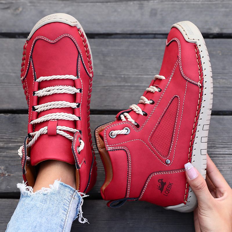 Elina ™ – Comfortabele Halfhoge Sneakers met Rubberen Zool