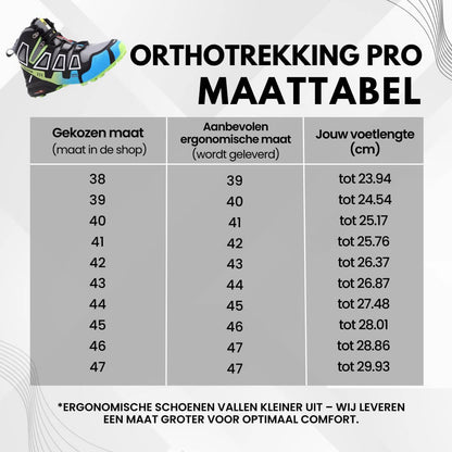 OrthoTrek Pro – orthopedische trekking- en wandelschoenen met pijnverlichting