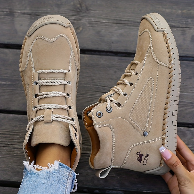 Elina ™ – Comfortabele Halfhoge Sneakers met Rubberen Zool