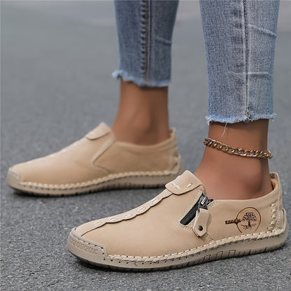 Elira™ – Comfort Sneakers met Rits & Flexibele Rubberzool