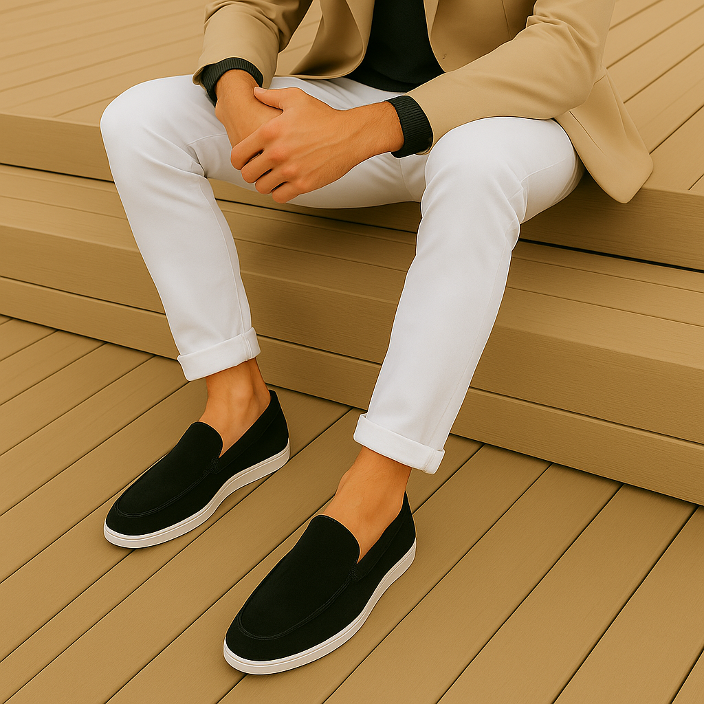 Monaco | Suède Loafers met Zachte Zool | Comfortabel & Stijlvol Ontwerp