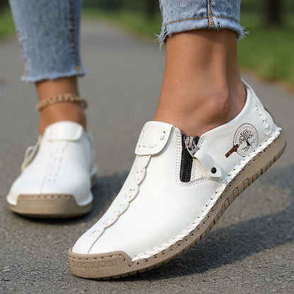 Elira™ – Comfort Sneakers met Rits & Flexibele Rubberzool