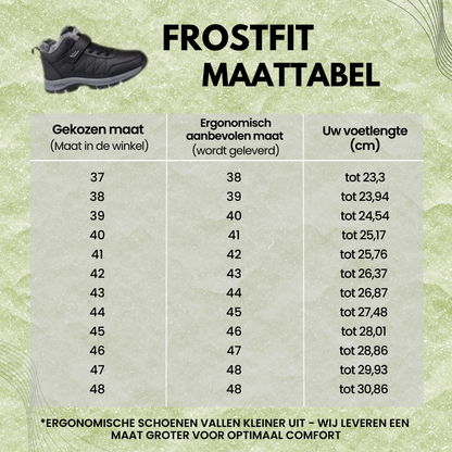 FrostFit - pijnverlichtende, waterdichte & geïsoleerde comfortschoenen