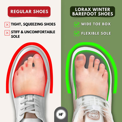 Lorax winter – ergonomische & ondersteunende winter barefoot schoenen (Unisex)