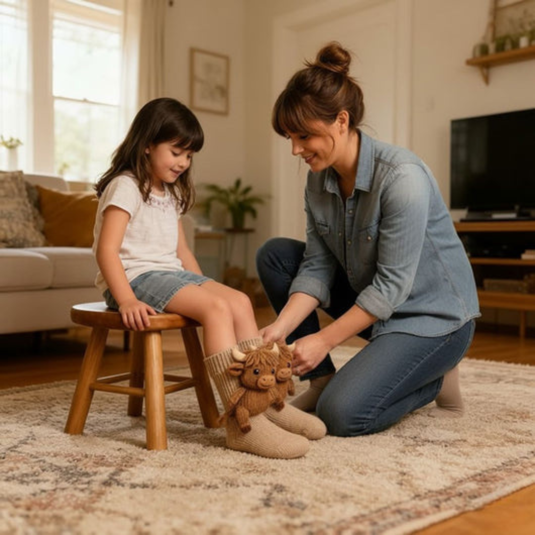 KnuffelSokken – Heerlijk warm – Unisex One Size, Speciale Actie 1+1 Gratis