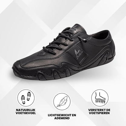 ALPACA barefoot schoenen laag model - leren, waterdicht, ademend en ergonomisch