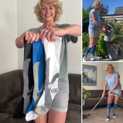 VenoFlow - Compressiekousen voor Betere Circulatie, Energie & Dagelijks Comfort