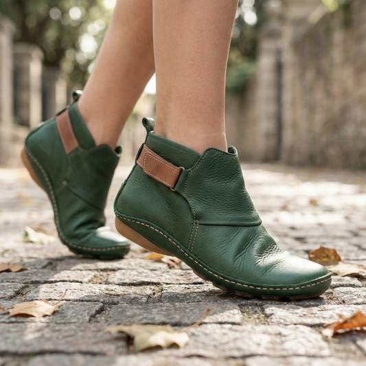 Elsa™ – Orthopedische Enkellaarsjes met Verstelbare Sluiting