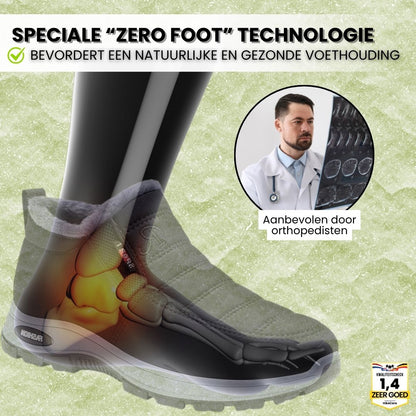 ComfortWinter - ergonomische, waterdichte, geïsoleerde schoenen voor herfst en winter