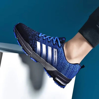 URBEX Ademende Patchwork Street Sneakers voor Heren