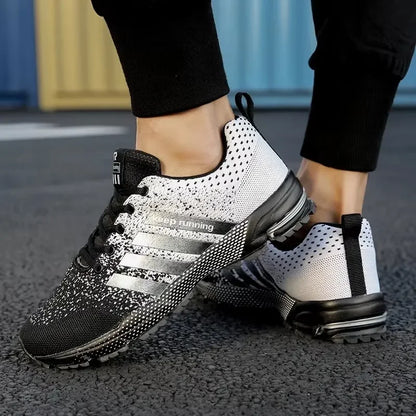 URBEX Ademende Patchwork Street Sneakers voor Heren