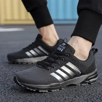 URBEX Ademende Patchwork Street Sneakers voor Heren