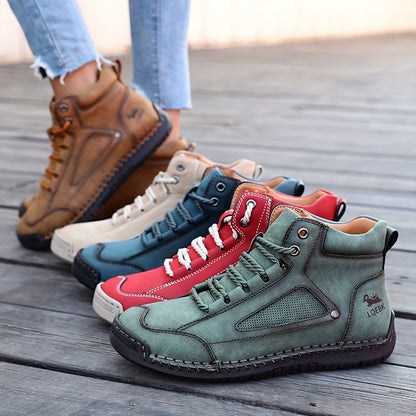 Elina ™ – Comfortabele Halfhoge Sneakers met Rubberen Zool