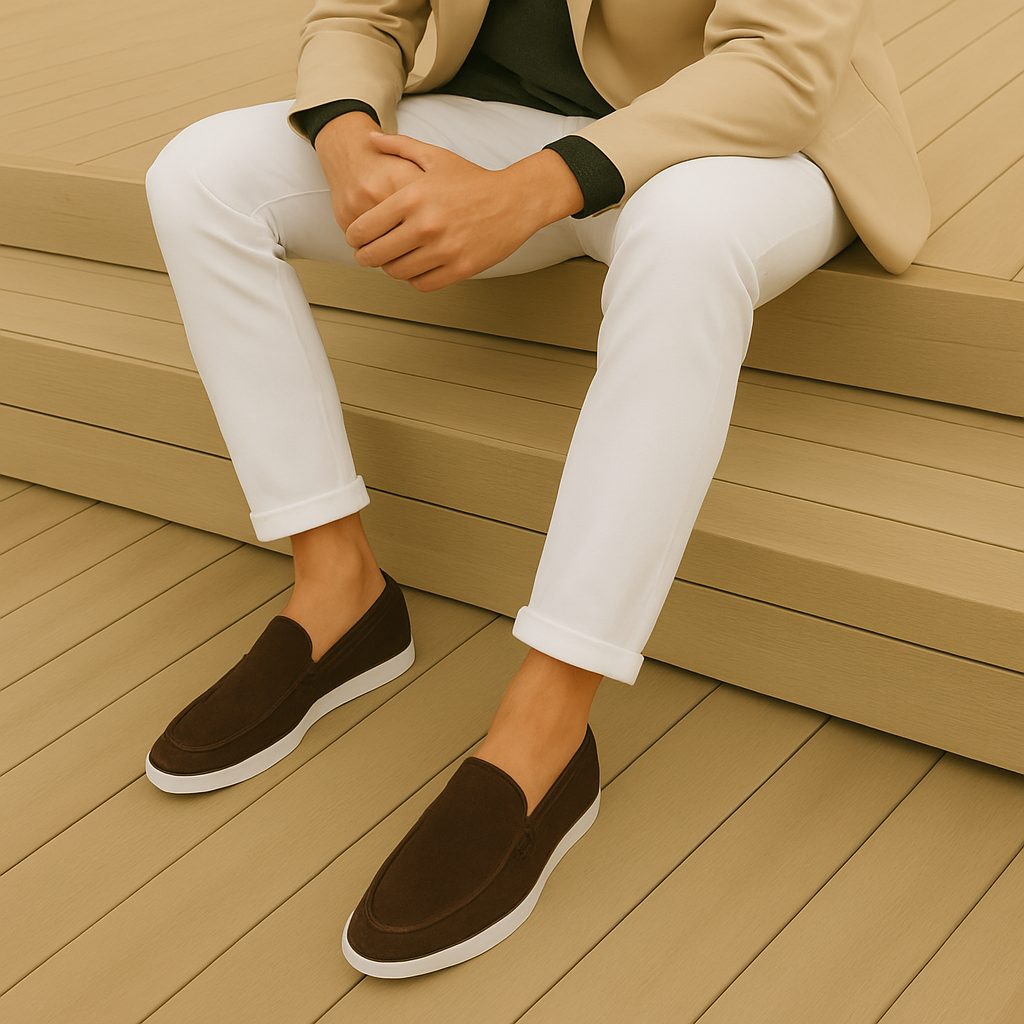 Monaco | Suède Loafers met Zachte Zool | Comfortabel & Stijlvol Ontwerp
