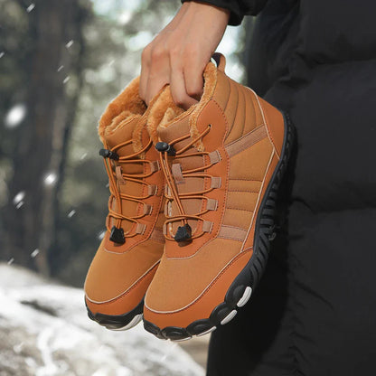 X-Forest | Hoge Barefoot Laarzen | Warm, Waterafstotend & Comfortabel